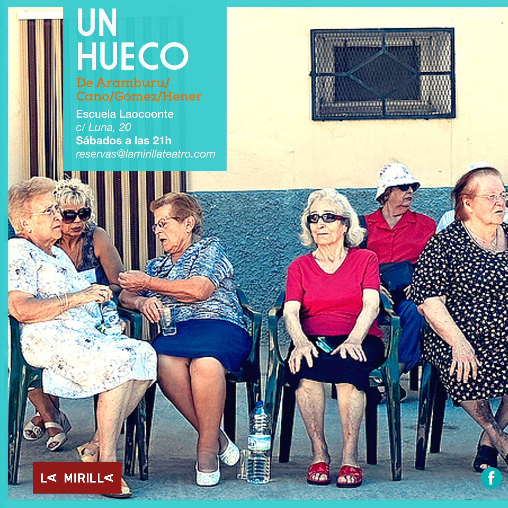 #UnHueco en la #EscuelaLaocoonte #Malasaña #Teatro #Madrid #Malasaña /// Sábados a las 22:00 Reservas: reservas@lamirillateatro.com o en nuestra web