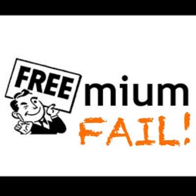 Account dedicated to highlighting the epidemic of the freemium fail. Follow us to support and lets do something about them ruining the gaming industry.