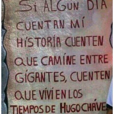 Hijo de la Revolución Bolivariana del Comandante Chavez Siguiendo el Legado del Comandante.. Viviremos y Venceremos YO SOY CHAVEZ..