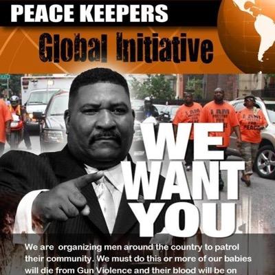 Founder of The Peacekeepers Global Initiative Become a sponsor today I Am Present For Peace