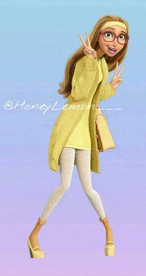 hiya i'm honey Lemon #BH6 #disneyRp #nerd||here best part hehe*pop|| i know right!!