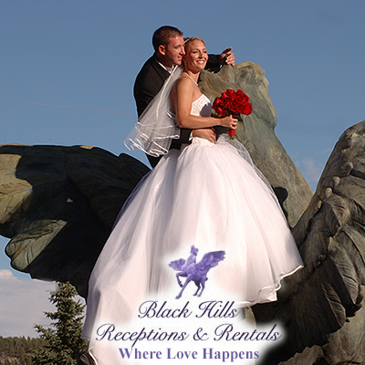 Nestled in the beautiful Black Hills of South Dakota, Black Hills Receptions and Rentals is a uniquely serene outdoor wedding facility. #BlackHillsReceptions