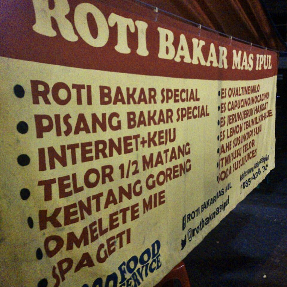 Aneka Roti & Pisang Bakar, Indomie, Martabak Mie dan Aneka Minuman