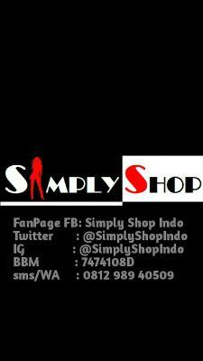 SimplyShopIndo's profile picture. Trusted Seller||Pin 555DB8CD||Ph 081298940509||FanPage FB: Simply Shop Indo|| IG @SimplyShopIndo Reseller and Dropshipper are Welcome ^^
