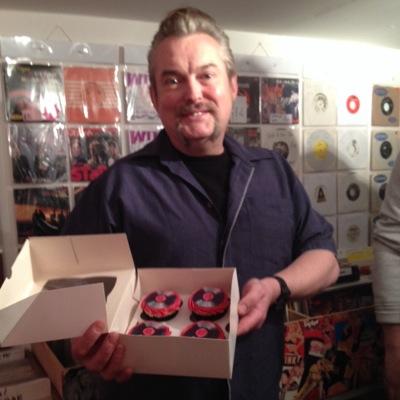 Vinyl Boutique is a record store run by Boz & Lyn Boorer in the basement of Sounds that swing/no hit records 88 Camden NW1 London.