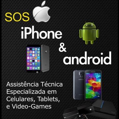 Assistência técnica especializada em iPhone, iPad, Celulares e Tablets Android e Videogames. tim zap 91 98363-0746