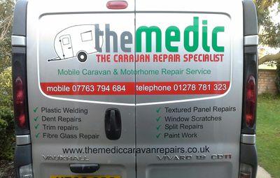Mobile caravan & motorhome repair service covering the south west and more. Insurance approved