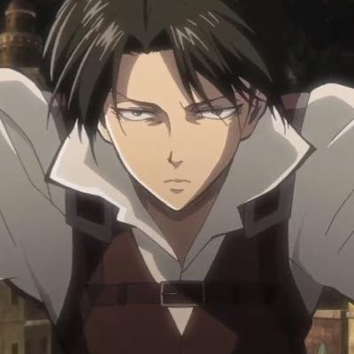 Levi, Squad Leader. ▶️~@TitanGirlAnnie and @ViciousLilTitan are mine. Stay away from them.◀️✴️#OpenRP #SnKRP //P.P. not owned by me