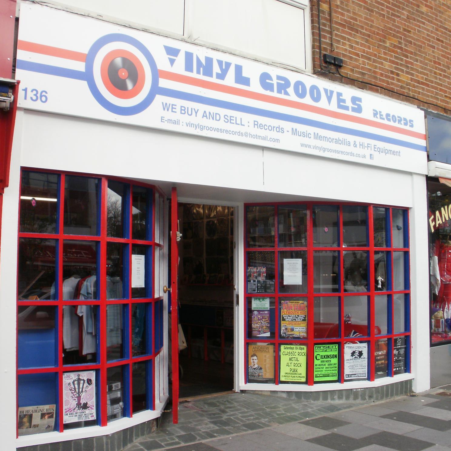 vinylgroovespl1's profile picture. Our Record, music memorabilia and vintage Hi-Fi shop based at 136 Cornwall Street, Plymouth, Devon. PL1 1NJ Opposite Plymouth Pannier Market Tel: 01752229107