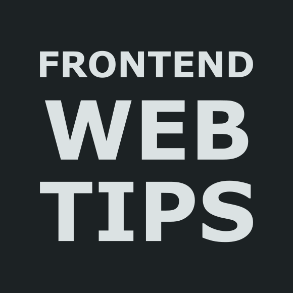 FrontendWebTips's profile picture. Welcome to the official Front-End Web Tips Twitter page.