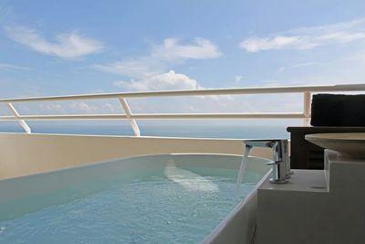 Yambay is an All Suite Beachfront Resort with Condominiums and a private Golf course. 180 degree , amazing views from every Suite