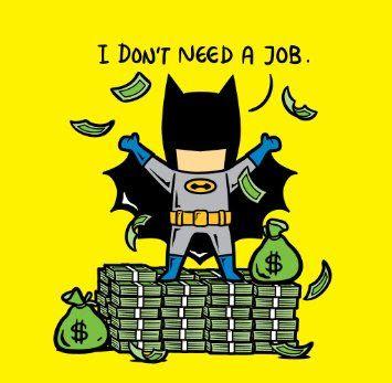 A Superhero who works part-time because he is lazy