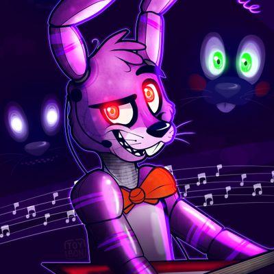 woof..wait im a bunny #Taken by @ToyChicachickk      im Bonnie/withered