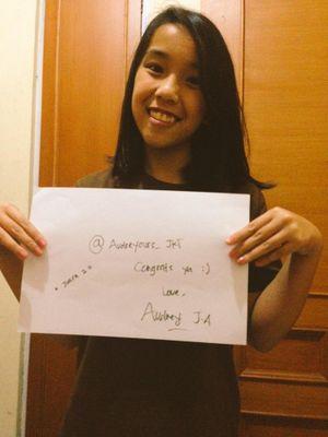 1st Official Audreyours from Jakarta || Always support @audrey_jmci2 contestant of Junior Master Chef Indonesia season 2