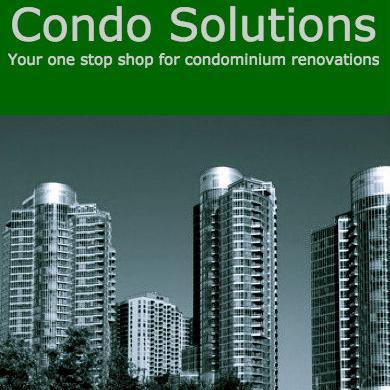 Condo Solutions specializes in residential and commercial renovations for condominiums. For more information visit our website at http://t.co/rhx9rXgRuF