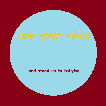 use your voice Is a new blog to help people with bullying and anyone that wants to help others