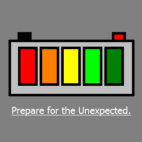 Preparing for the unexpected is a great way to keep your mind broad, as anything and everything can happen. Prepare for all kinds and you'll never be surprised.