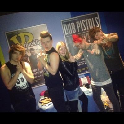 Thrower at @saleharriers love music and bands! 15