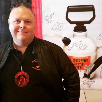An officer, husband, father, inventor, BBQ Team Chop Quey! I Invented Chop's Power Injector System!