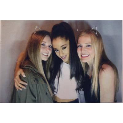 my love for ariana is bigger than her thigh gap. ♡front row & met ariana on march 7♡