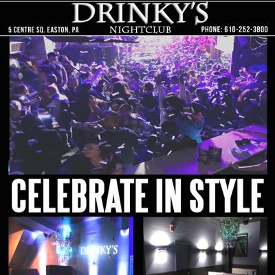 Hottest Nightclub in The Lehigh Valley. Contact 610.252.3800 for VIP/Bottle Service. Also home to Drinky's Pub