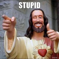 Stupid Jesus(@stupidjesus1) 's Twitter Profile Photo