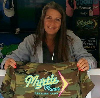 I'm the biker babe on TLC's Welcome to Myrtle Manor.Myrtle Beach Native