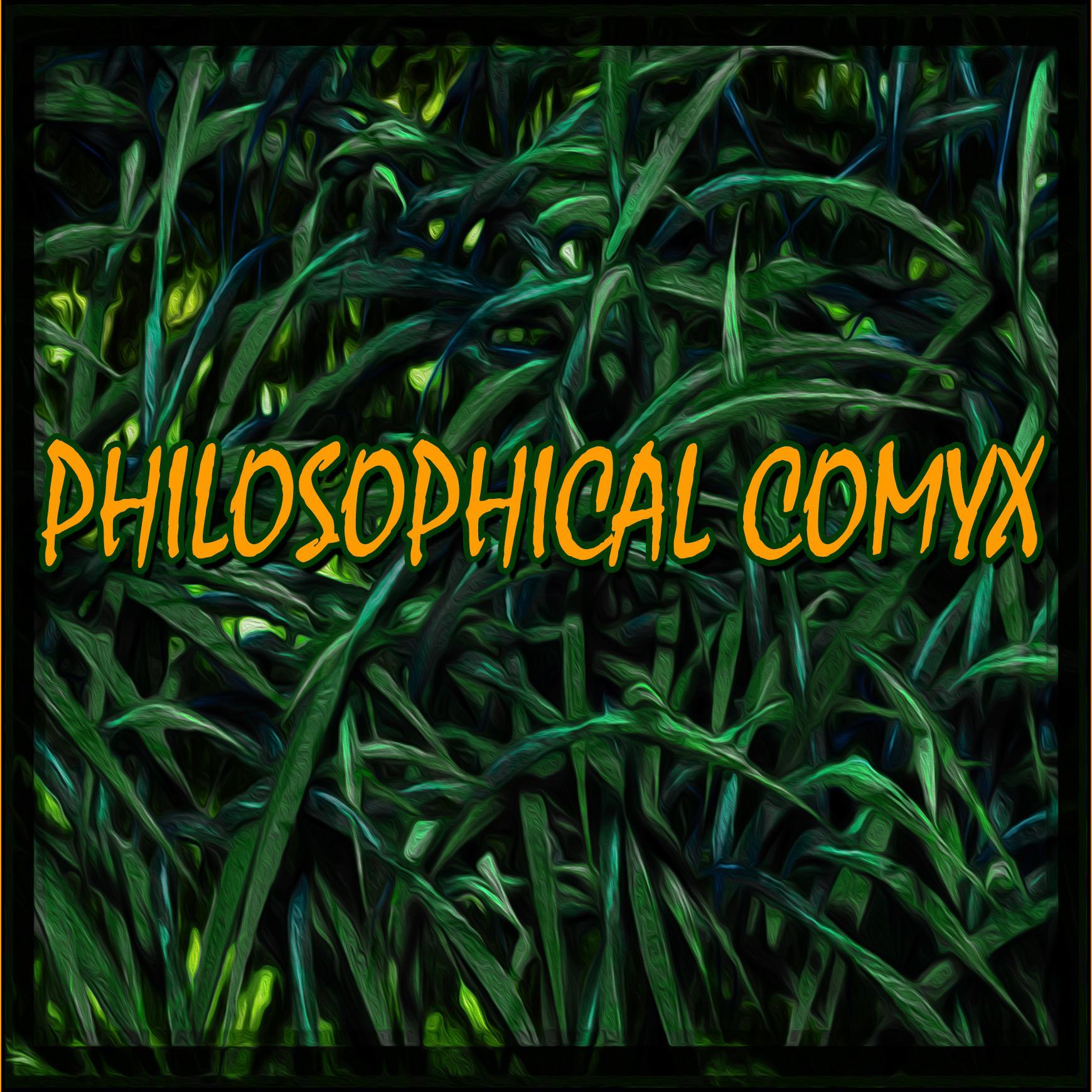 Welcome to the Philosophical Comyx, comic book based on philosophical works.  

Καλωσήλθατε στο Φιλοσοφικό Κόμυξ, βιβλίο κόμικ βασισμένο σε φιλοσοφικά έργα.