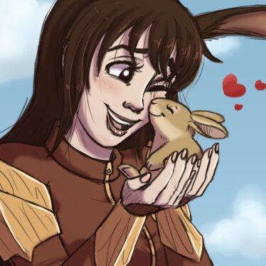 LaBunnieQueen's profile picture. I'm just a shy rabbit faunus, I have one of the best leaders Coco. Her coffee addiction is so cute I can't handle it. My cute faunus is @LewdFaunusBlake