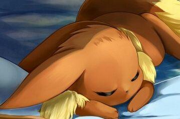 I'm not mischievous!I just like to..um-POKEMON- -EEVEE- -Returning from hiatus- -Barely even tweets- -Female!