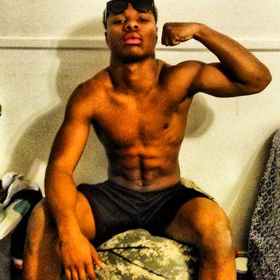 plays football and very athletic