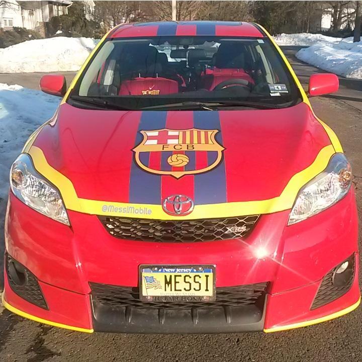 Messi car MessiMobile, a car dedicated to Lionel Leo Messi #10 of FC Barcelona Barça.
La pagina oficial del Messi Mobile, un carro unico dedicado a Leo Messi