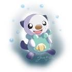 a young oshawott lvl: 7 trainer: @ashketchumrp