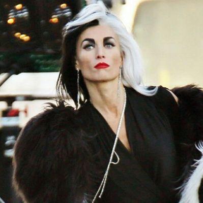 Cruella's eyebrow game be #OnFleek