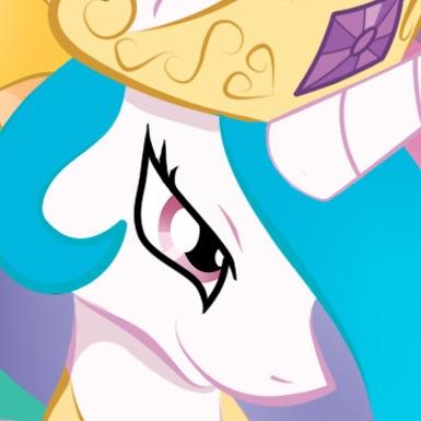 Hello, I'm princess Celestia, I'm the princess of the sun and the sister is the princess of the moon. My sister is @MLRP_Luna