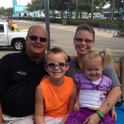 Well from Tennessee, moved to Davenport, Florida, have 3 kids (21, 9, and 2)