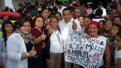 JManuelV8's profile picture. Me forme en las luchas sociales, hoy dirigente de la Federacion de Comerciantes Fijos y Semifijos, Consejero Politico Estatal del PRI, aspiro a servirte a ti.