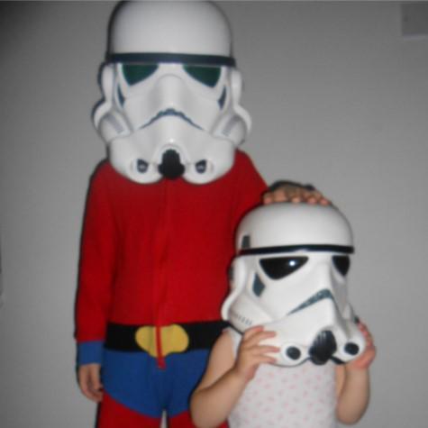Daddy & Imperial Sandtrooper TD-419, Darth Vader and Kylo Ren with 99th Garrison and the UK Garrison
