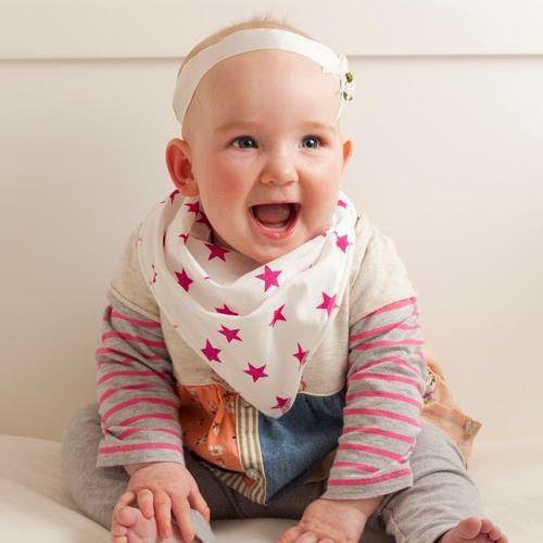 Super soft top quality, absorbent bandana bibs, all designed and made right here in the UK. 🇬🇧