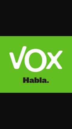 Cuenta de apoyo a vox.Habla, convence, actua.NO oficial