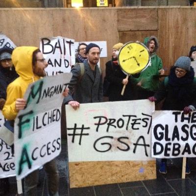Master of Fine Art students at Glasgow School of Art demand studio access, and condemn management! Sign our petition, support students! #protestGSA