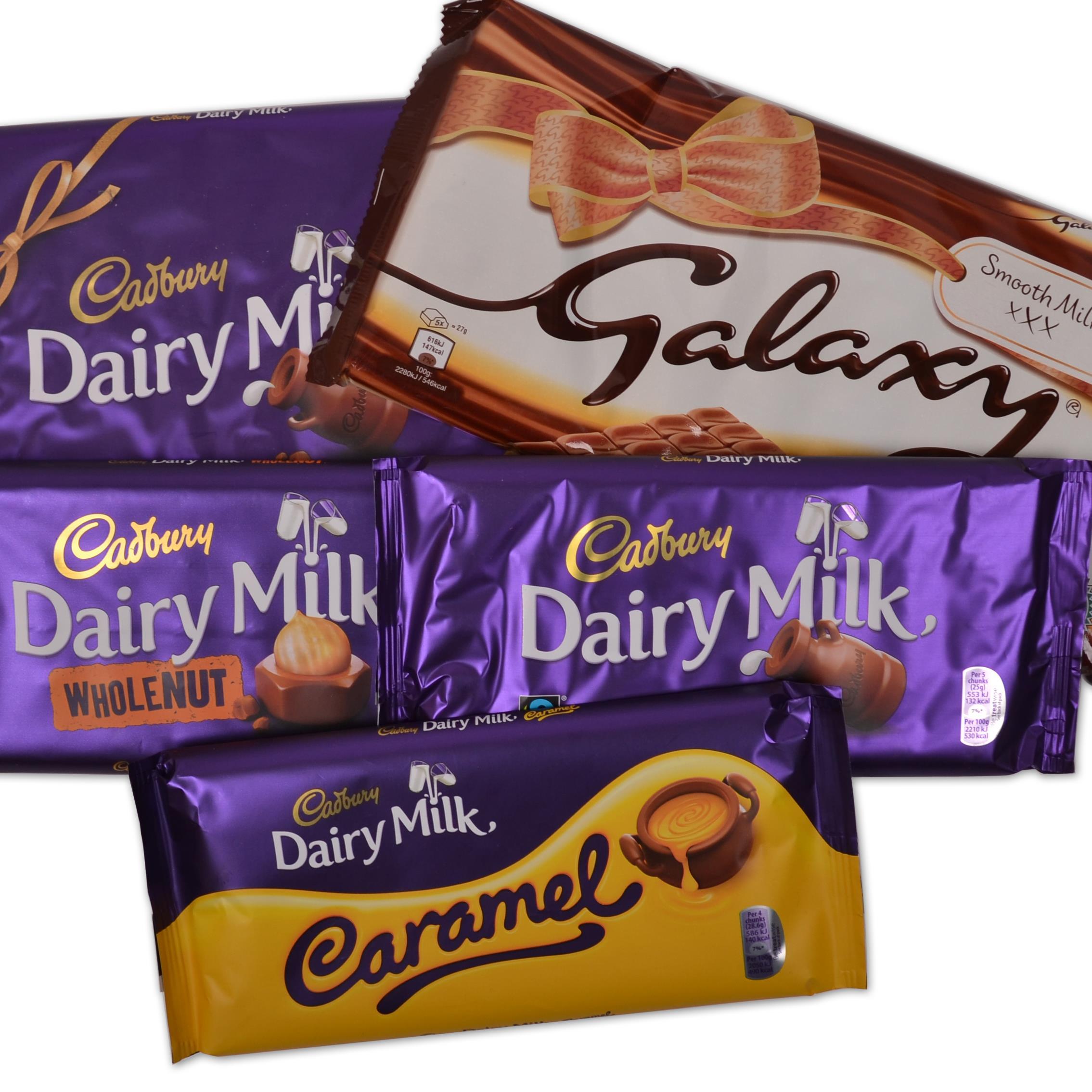 We ship Chocolate bars from the UK to anywhere in the world - Fast