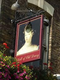 The Nell of Old Drury is a traditional English pub. Situated across the street form the Theatre Royal Drury Lane.