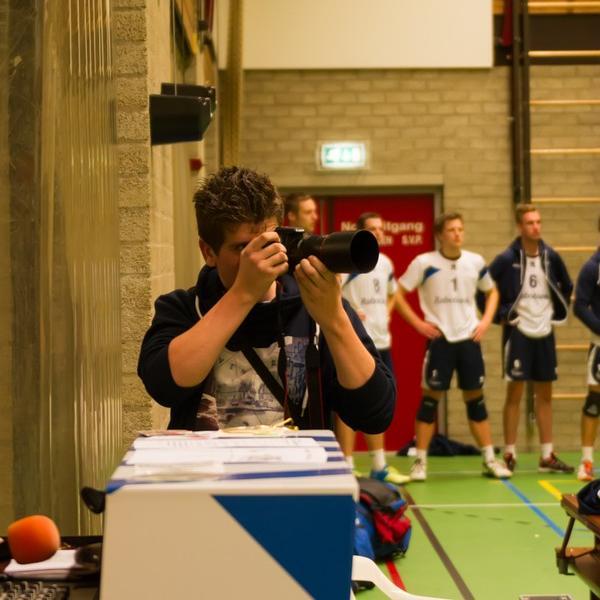 elektromonteur bij van der leun,  en Fotograaf bij de volleybal. sliedrecht sport #5 #heftruckchauffeur
