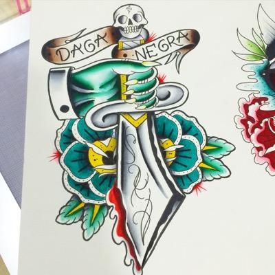 daganegratattoo's profile picture. Estudio de tatuajes
MADRID
Pso. Extremadura 61
M Puerta del Ángel
Traditional & Japanese Tattoo, piercings, and much more