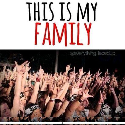 my est fam is,all I have left stay laced