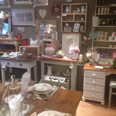 We are an interior design shop offering vintage accessories painted furniture fabrics, soft furnishings new and old furniture curtains & blinds made to order