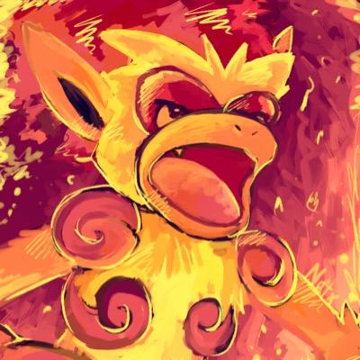 A loyal, and friendly Infernape. He sings the song of the sun. It truly is beautiful. Nobody but him has ever heard it. #PokemonRP