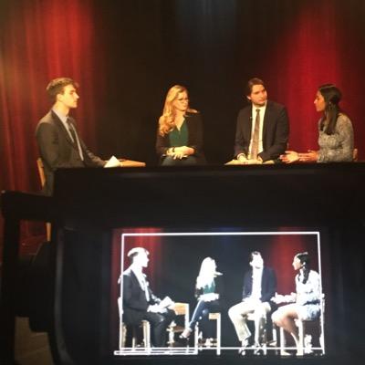 Student-run TV show through Trojan Vision.