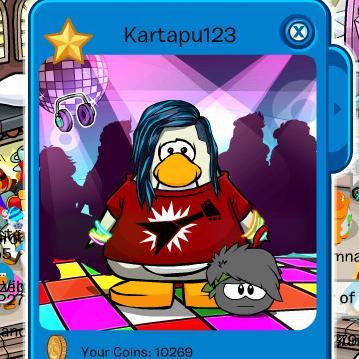 Hi, I'm Kartapu123.Minecraft and Cluppenguin I love.I am Mixer♥♡♥♡ Don't forget to follow me!